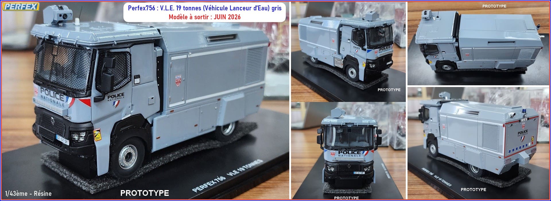 PERFEX756 - VLE 19 TONNES POLICE MUNICIPALE